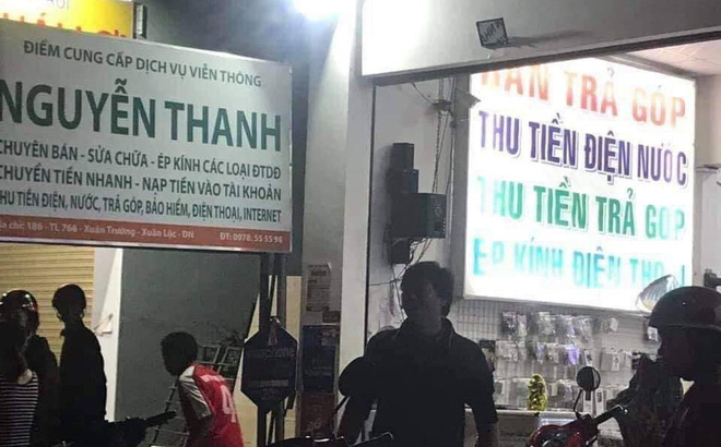 Chủ tiệm điện thoại bất ngờ bị chém nhiều nhát khi đang xem trận U22 Việt Nam - Campuchia - Ảnh 1.