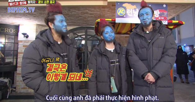 Hình phạt hóa trang hài hước nhất lịch sử Running Man: Cosplay Yondu phát bánh cá giữa chợ - Ảnh 5.