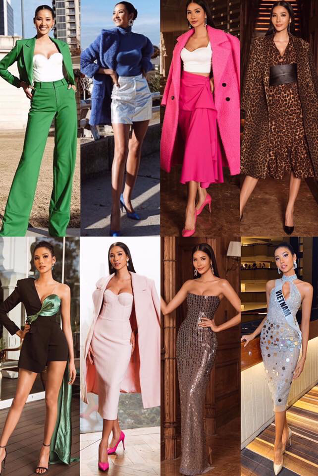 Chiến lược thời trang cao tay của Hoàng Thùy tại Miss Universe: Mỗi ngày diện một màu không trùng phát nào, lần nào cũng rực rỡ chói chang - Ảnh 1.