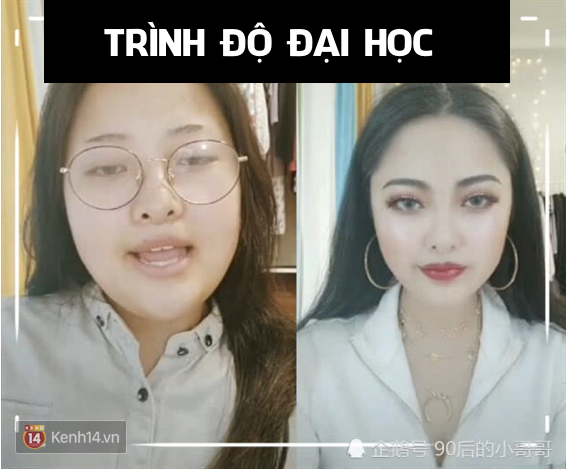 Bước tiến hoá nhảy vọt về đẳng cấp make up của nữ sinh từ tiểu học đến đại học: Sức mạnh đổi trắng thay đen là có thật! - Ảnh 3.