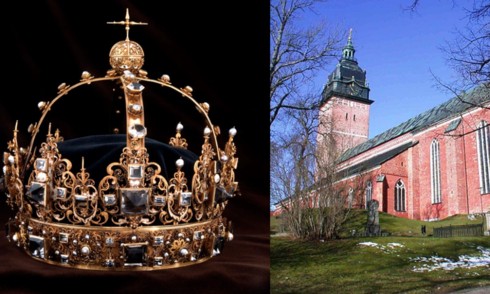 Báu vật hoàng gia Thụy Điển bị đánh cắp được tìm thấy trong thùng rác - Ảnh 1.