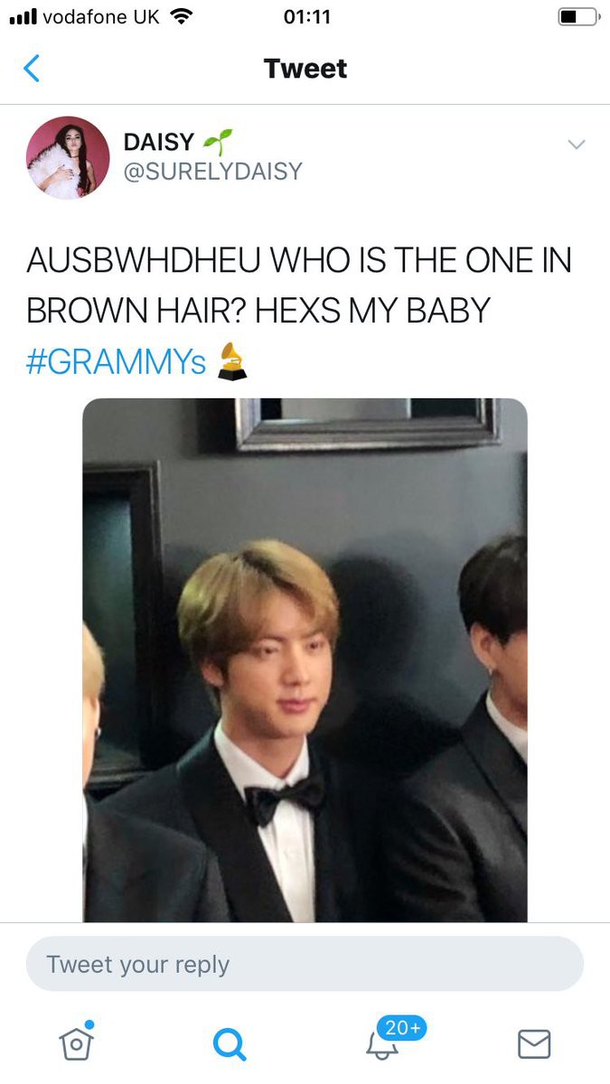 Sau Grammy 2019, nhân vật cậu tóc nâu và chàng trai tóc bạc hà bỗng được netizen quốc tế lùng sục gắt gao - Ảnh 1. Sau Grammy 2019, nhân vật cậu tóc nâu và chàng trai tóc bạc hà bỗng được netizen quốc tế lùng sục gắt gao - Ảnh 1.