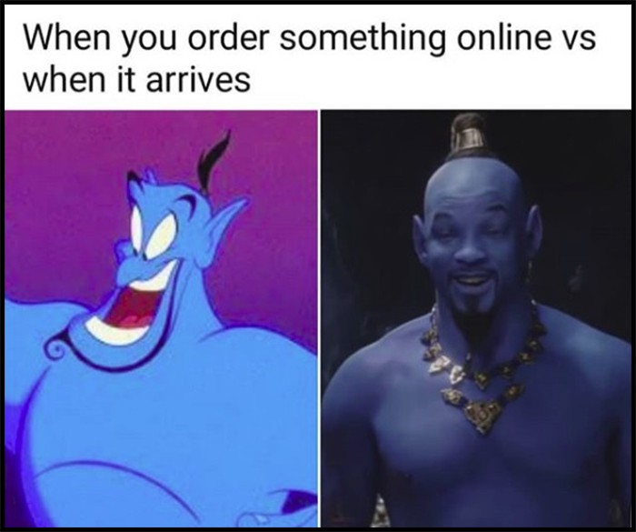 Thần Đèn Aladdin trở thành vựa muối để cư dân mạng chế ảnh nhờ tạo hình quá tệ - Ảnh 12. Thần Đèn Aladdin trở thành vựa muối để cư dân mạng chế ảnh nhờ tạo hình quá tệ - Ảnh 12.