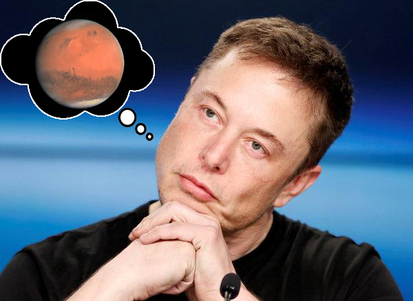 Sắp 14/2 vẫn cô đơn, tỷ phú Elon Musk nổi hứng tự tán tỉnh mình bằng một tài khoản cho Sao Hỏa? - Ảnh 1.