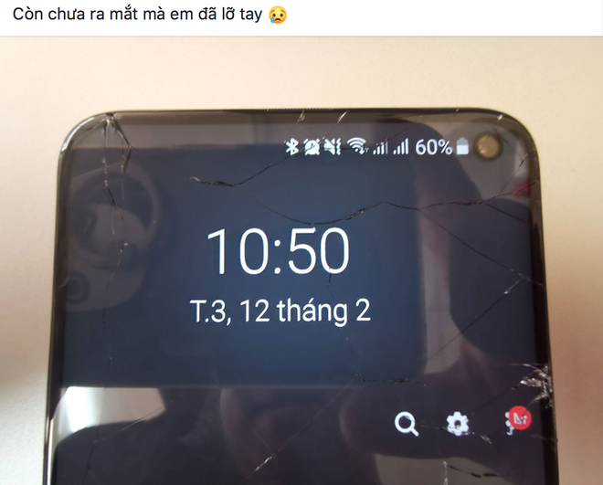 Galaxy S10 còn chưa ra mắt nhưng đã có người Việt làm vỡ tan tành - Ảnh 1.