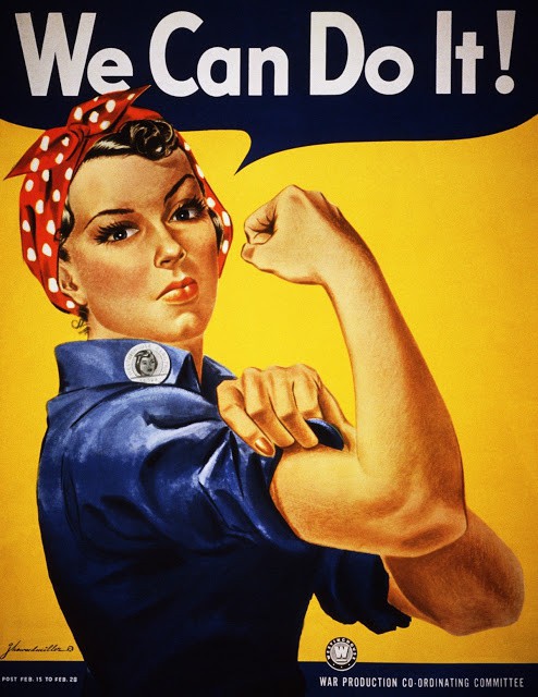 Sự thật bất ngờ về nguồn gốc của tấm poster nữ quyền kinh điển We Can Do It! và chân dung người phụ nữ bí ẩn trên đó - Ảnh 1.