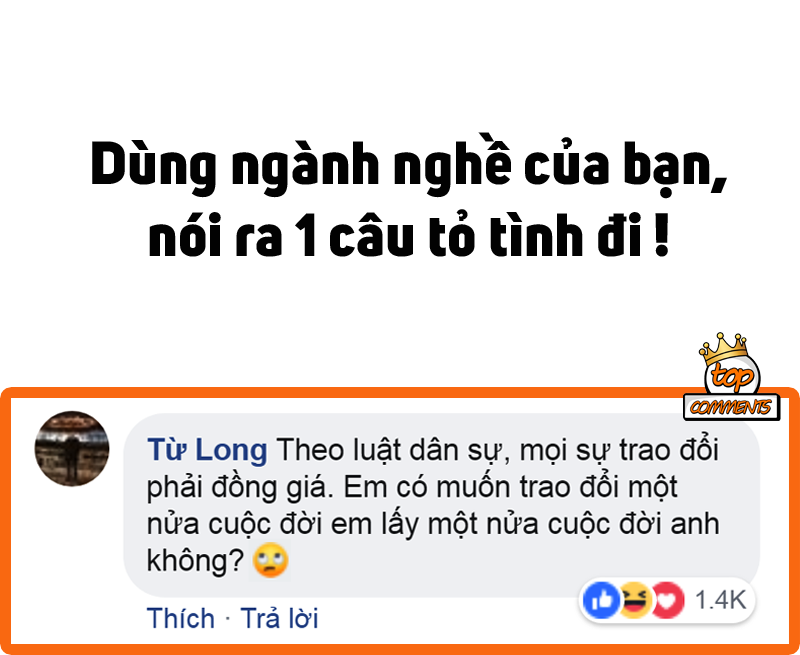 Nếu dùng nghề nghiệp để tỏ tình, bạn sẽ nói gì với crush cho thật ngầu đây? - Ảnh 1.