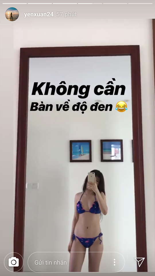 Bị antifan ch&ecirc; tr&ocirc;ng đen đen bẩn bẩn, bạn g&aacute;i n&oacute;ng bỏng của L&acirc;m T&acirc;y đ&aacute;p trả cực gắt - Ảnh 3.