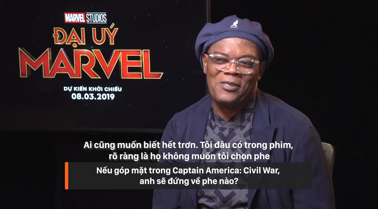 Clip phỏng vấn ê kíp Captain Marvel: 1001 tình tiết bí ẩn do Nick Fury và Carol Danvers tiết lộ - Ảnh 9. Clip phỏng vấn ê kíp Captain Marvel: 1001 tình tiết bí ẩn do Nick Fury và Carol Danvers tiết lộ - Ảnh 9.