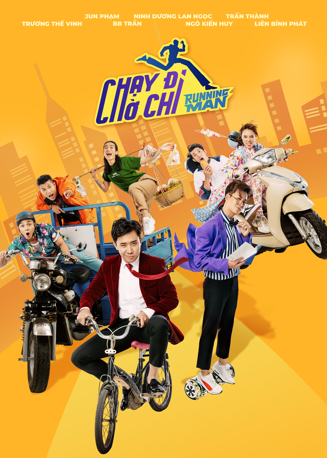 Running Man tung poster công bố 7 thành viên của phiên bản Việt Nam! - Ảnh 1. Running Man tung poster công bố 7 thành viên của phiên bản Việt Nam! - Ảnh 1.