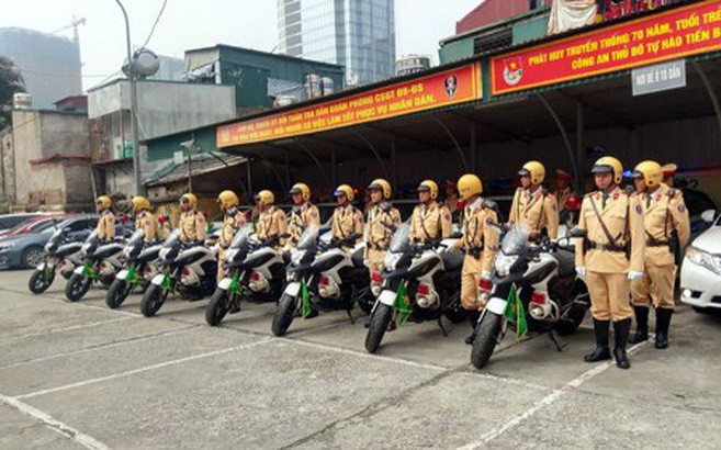 PHÒNG CSGT HÀ NỘI, tin tức Mới nhất 100% quân số CSGT Hà Nội tham gia ...