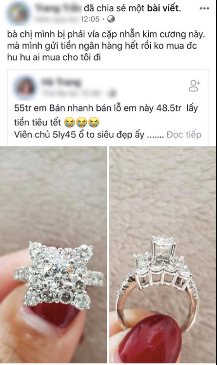 Để dân mạng đợi hơi lâu nhưng cuối cùng Hồng Quế cũng chịu khoe nhẫn kim cương nửa tỷ rồi! - Ảnh 3.