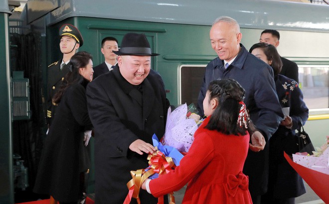  [NÓNG] Báo Nga: Đoàn tàu được cho là chở ông Kim Jong-un đã rời Bình Nhưỡng để tới Hà Nội - Ảnh 1.