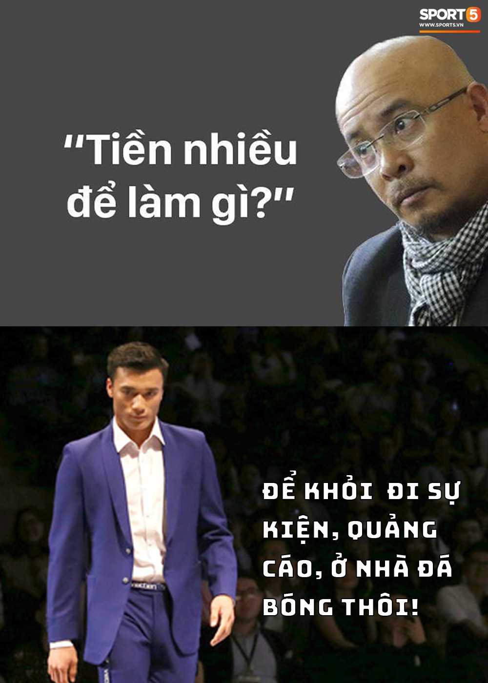 Tiền nhiều để làm gì và những lời giải chất lừ của bóng đá Việt - Ảnh 2. Tiền nhiều để làm gì và những lời giải chất lừ của bóng đá Việt - Ảnh 2.