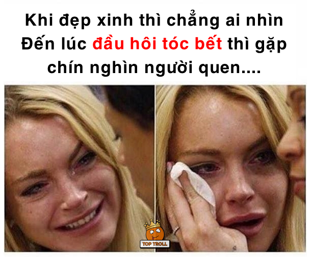 Khi đẹp xinh thì chẳng ai nhìn, đến lúc đầu hôi tóc bết thì gặp chín nghìn người quen! - Ảnh 1.