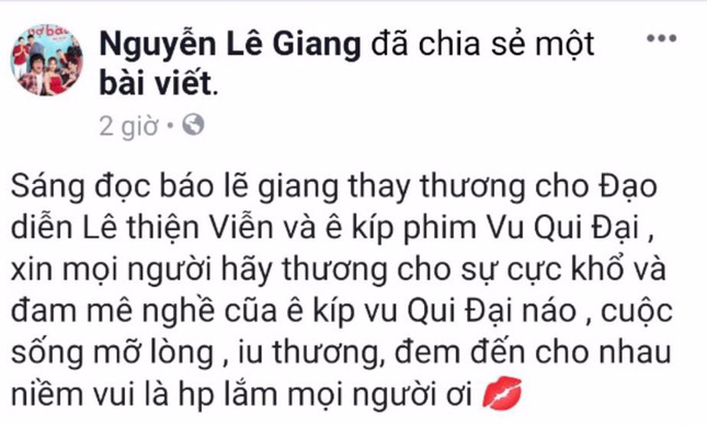 Lý Phương Châu cùng dàn sao Việt lên tiếng ủng hộ Vu Quy Đại Náo trước ồn ào tẩy chay - Ảnh 9.