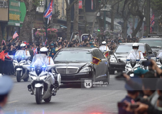 Đoàn xe của chủ tịch Triều Tiên Kim Jong Un đã về đến khách sạn Melia sau hành trình dài - Ảnh 31.