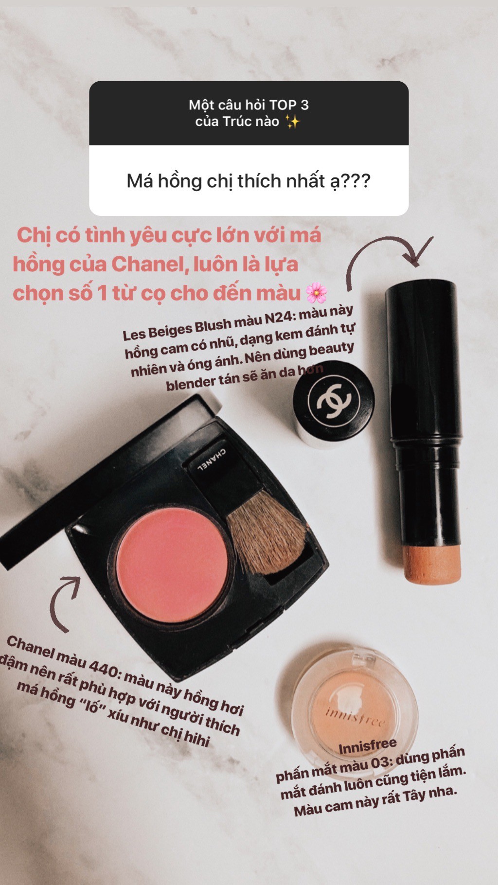 Phấn Má Chanel Joues Contraste 64 Pink Explosion  Mộc Paris