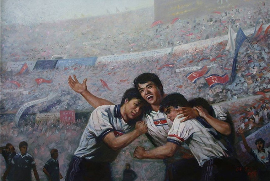 Thể thao Triều Tiên chinh phục thế giới thông qua... tranh cổ động - Ảnh 8.