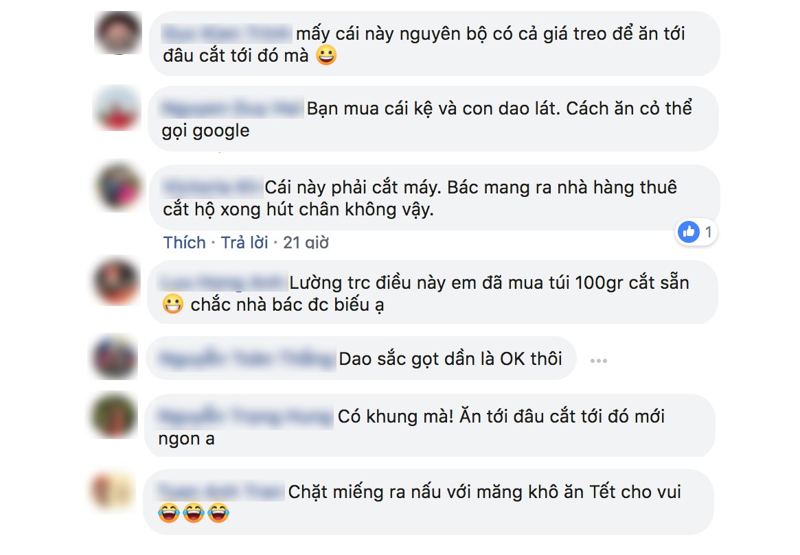 Tết được tặng chiếc đ&ugrave;i chục triệu m&agrave; vẫn treo gi&ograve; v&igrave; chẳng biết ăn kiểu g&igrave;, cư d&acirc;n mạng thi nhau hiến c&aacute;ch - Ảnh 2.