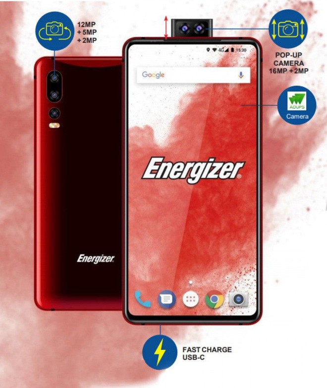 Energizer sẽ ra mắt smartphone có pin 18000mAh, dùng mòn mỏi mới phải cắm sạc - Ảnh 1.