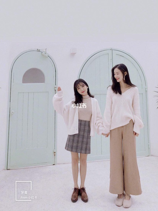 Gợi ý diện Tết siêu xinh từ hai cô nàng khập khiễng: Người cao kều hơn mét 7, người hạt tiêu chỉ mét rưỡi - Ảnh 4.