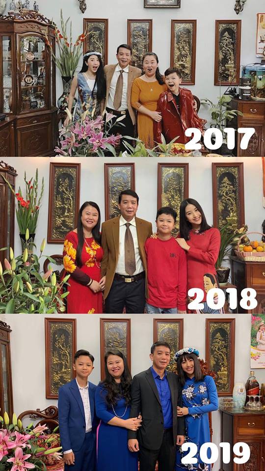 Khoe ảnh gia đình qua 3 năm, Quỳnh Anh Shyn lần đầu tiên mất spotlight vì cậu em càng lớn càng điển trai - Ảnh 1.