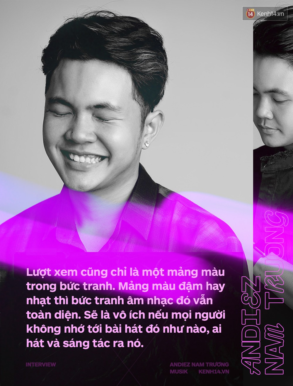 Andiez Nam Trương: Suýt từ bỏ âm nhạc vì thấy mình bất tài, không có nổi 50 ngàn đổ xăng, phải đi mượn bạn gái - Ảnh 3. Andiez Nam Trương: Suýt từ bỏ âm nhạc vì thấy mình bất tài, không có nổi 50 ngàn đổ xăng, phải đi mượn bạn gái - Ảnh 3.