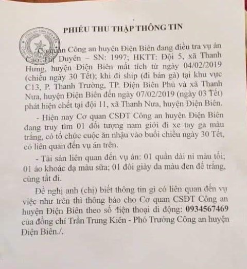 Nhận dạng kẻ sát hại nữ sinh cạnh chuồng lợn, có thể có đồng phạm - Ảnh 2.