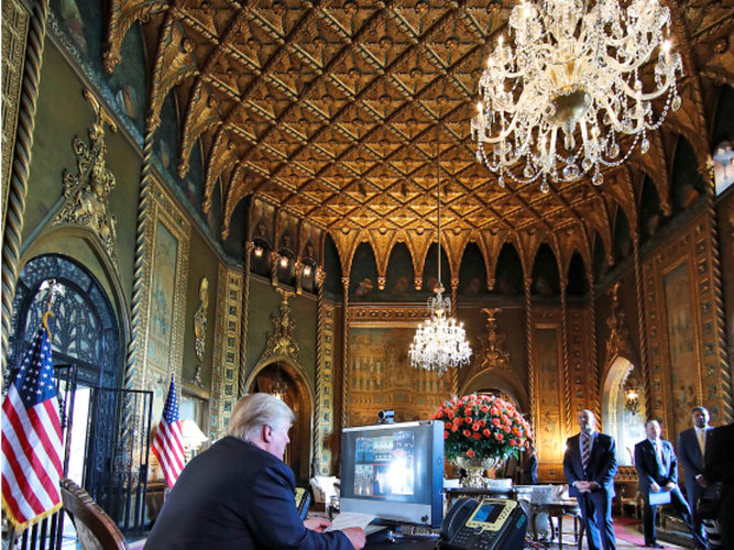Bên trong khu nghỉ dưỡng Mar a Lago xa xỉ của Tổng thống Trump - Ảnh 9. Bên trong khu nghỉ dưỡng Mar a Lago xa xỉ của Tổng thống Trump - Ảnh 9.