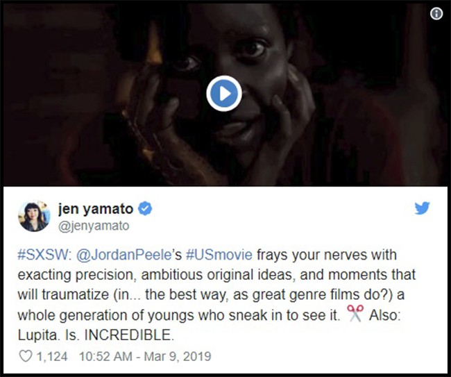 Us của Jordan Peele được khen là kiệt tác kinh dị đầu năm 2019 - Ảnh 3.