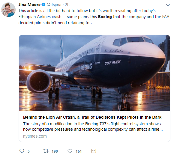 Thế giới chấn động sau thảm kịch hàng không thứ 2 xảy ra với mẫu Boeing 737 Max-8 chỉ trong 4 tháng - Ảnh 8.