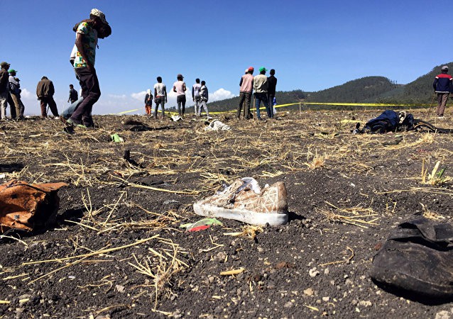 Hiện trường rơi máy bay thảm khốc ở Ethiopia: Thi thể nạn nhân la liệt, khung cảnh tang thương đầy ám ảnh - Ảnh 4.