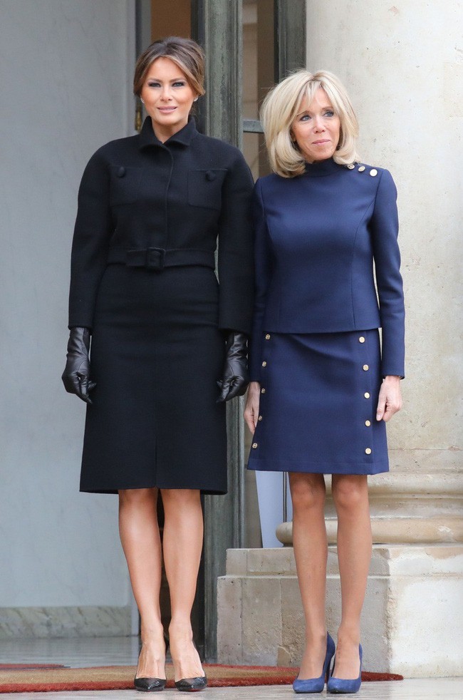 Phu nh&acirc;n Tổng thống Mỹ - b&agrave; Melania Trump vẫn mặc đầm &ocirc;m s&aacute;t bất chấp cả việc lộ nhược điểm v&oacute;c d&aacute;ng - Ảnh 5.