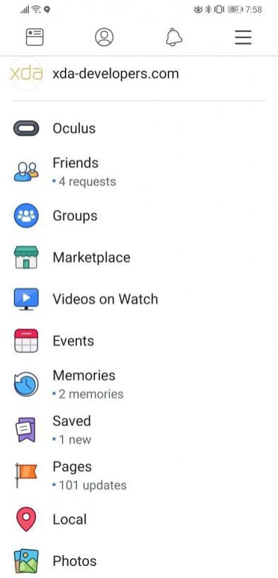 Facebook thử nghiệm giao diện mới to&agrave;n trắng m&agrave; chẳng c&oacute; xanh, chỉ update cho v&agrave;i người d&ugrave;ng Android - Ảnh 2.