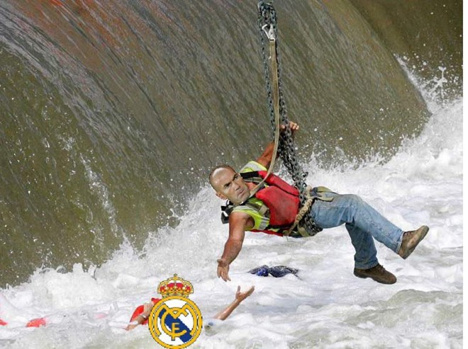 Ảnh chế h&agrave;i hước nh&acirc;n ng&agrave;y Zidane - &ocirc;ng vua danh hiệu thế giới trở lại dẫn dắt Real Madrid - Ảnh 2.