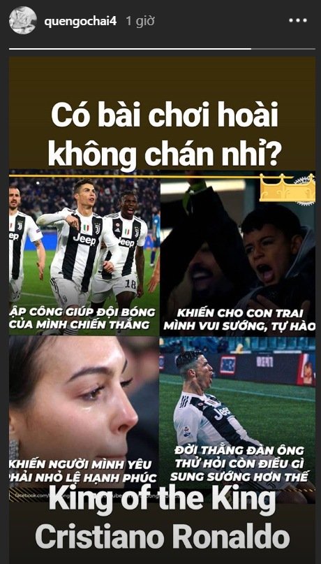 Sao bóng đá Việt đăng đàn nức nở ca ngợi màn trình diễn như lên đồng của Ronaldo - Ảnh 1.