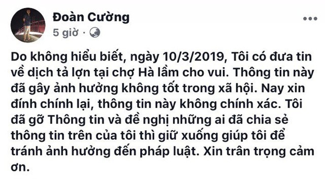 Xuất hiện thông tin sai sự thật về bệnh dịch tả lợn châu Phi ở Quảng Ninh - Ảnh 3.