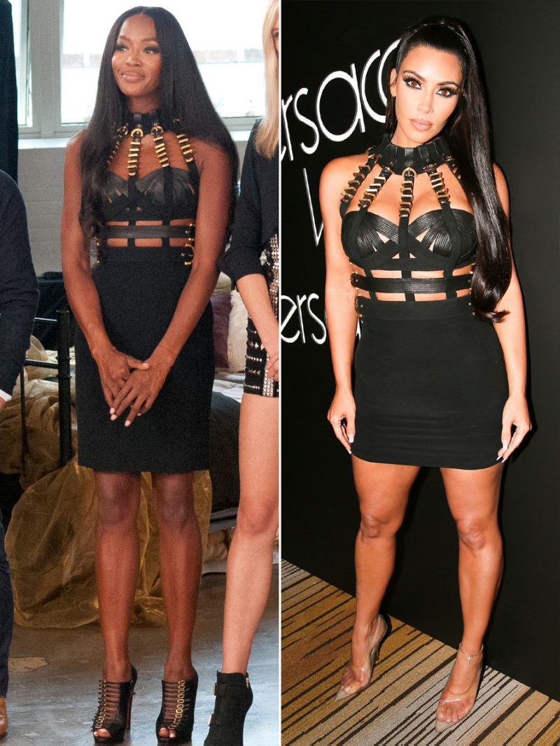 Kim Kardashian liên tiếp copy lại phong cách của Naomi Campbell nhưng lại đem đến ấn tượng hoàn toàn khác - Ảnh 4. Kim Kardashian liên tiếp copy lại phong cách của Naomi Campbell nhưng lại đem đến ấn tượng hoàn toàn khác - Ảnh 4.