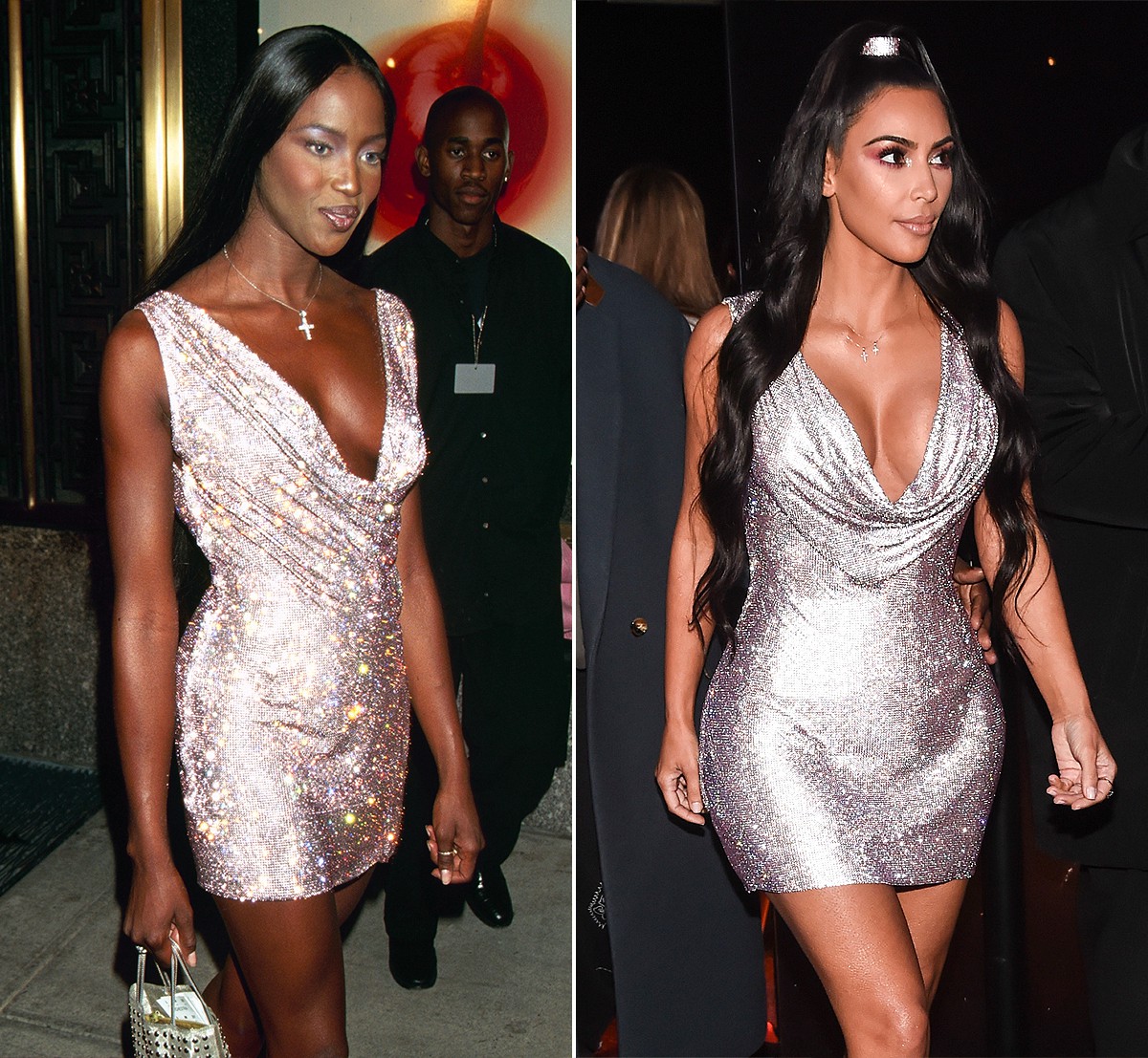 Kim Kardashian liên tiếp copy lại phong cách của Naomi Campbell nhưng lại đem đến ấn tượng hoàn toàn khác - Ảnh 5. Kim Kardashian liên tiếp copy lại phong cách của Naomi Campbell nhưng lại đem đến ấn tượng hoàn toàn khác - Ảnh 5.