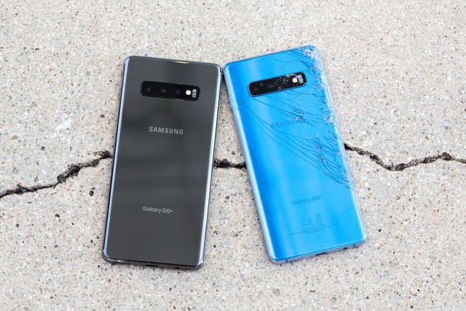 Thử nghiệm thả Galaxy S10+ mặt lưng gốm v&agrave; Galaxy S10+ mặt lưng k&iacute;nh: đ&atilde; hiểu v&igrave; sao bản gốm đắt tiền thế - Ảnh 11.