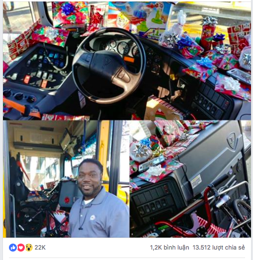 Chiếc xe buýt chứa đầy bánh kẹo, đồ chơi và câu chuyện về anh tài xế thích tặng quà cho khách đi xe - Ảnh 2.