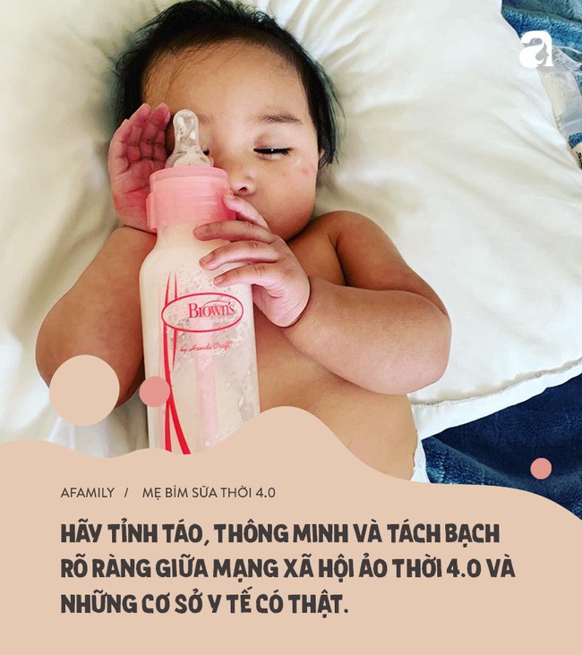 Mặt trái mẹ bỉm sữa thời 4.0: Xem mạng xã hội là bệnh viện nhi khoa, còn hội chị em là chuyên gia y tế - Ảnh 6. Mặt trái mẹ bỉm sữa thời 4.0: Xem mạng xã hội là bệnh viện nhi khoa, còn hội chị em là chuyên gia y tế - Ảnh 6.