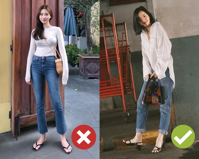 Khuyên thật lòng: Bạn đừng mix quần jeans với 3 kiểu giày dép này kẻo phí cả set đồ - Ảnh 5.