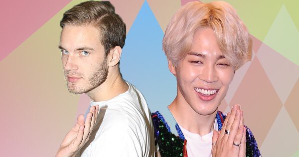 Ông hoàng YouTube PewDiePie công khai là fan BTS, phát cuồng với má lúm đồng tiền của Jimin - Ảnh 1.