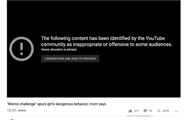 YouTube chặn quảng cáo trên các video liên quan đến yêu quái Momo, tự khẳng định: Momo là trò bịp - Ảnh 1.