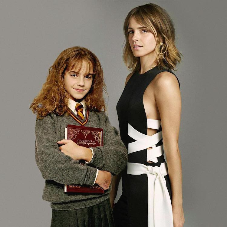 Nhờ phù thuỷ photoshop, các diễn viên đình đám Hollywood đã được về tuổi thơ gặp lại chính mình! - Ảnh 2. Nhờ phù thuỷ photoshop, các diễn viên đình đám Hollywood đã được về tuổi thơ gặp lại chính mình! - Ảnh 2.