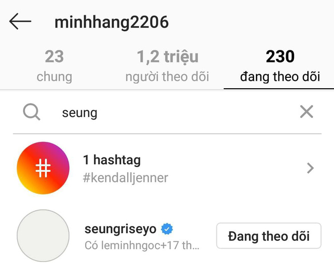 Giữa tâm chấn môi giới mại dâm xứ Hàn, Minh Hằng - sao Việt duy nhất vẫn được Seungri follow đã làm điều này - Ảnh 6.