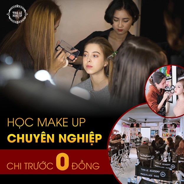 Điều kiện chưa cho phép, chọn ngay gói học make-up trả góp tại Tina Lê Make Up Academy - Ảnh 2.