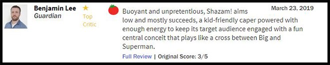 Thánh nhây Shazam đạt 93% trên Rotten Tomatoes, được giới phê bình gọi là phim DC hay nhất từ trước đến nay - Ảnh 7.